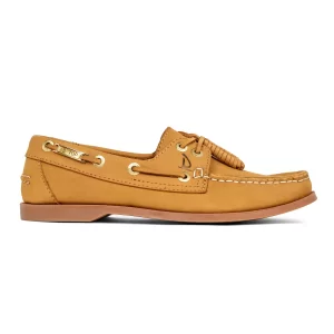 Zapato de Piel Top Sailer Original Estilo Marinero Color Honey Básico