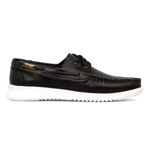 Zapato de Piel Top Sport Negro