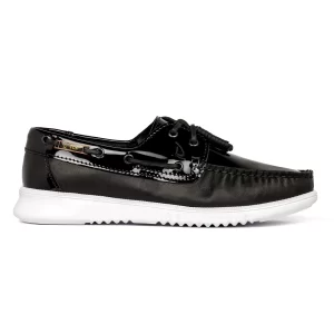 Zapato de Piel Top Sport Negro Charol